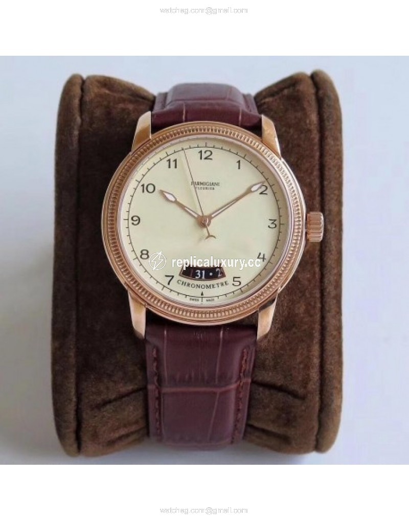 Parmigiani Fleurier Toric PFC423-1602400-HA1441 ER Rose Gold Beige 