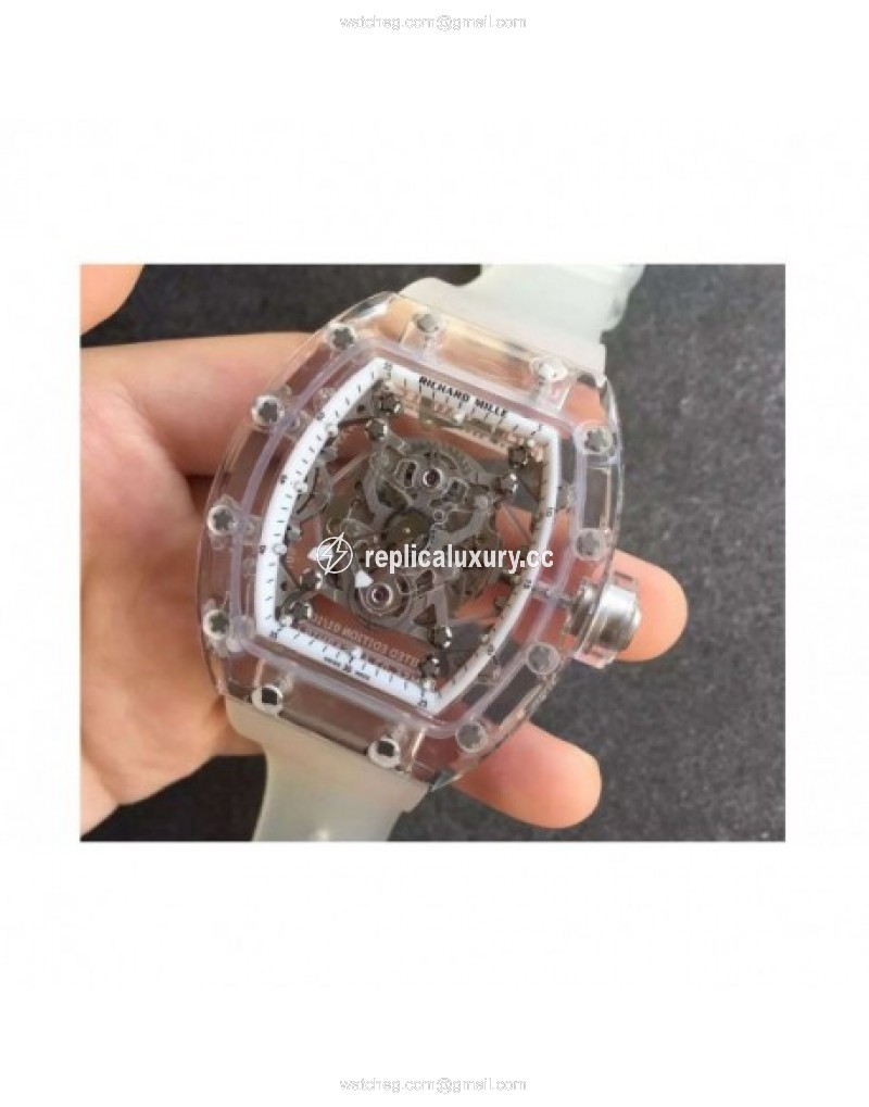 Richard Mille RM056-02 Shappire White & Skeleton 