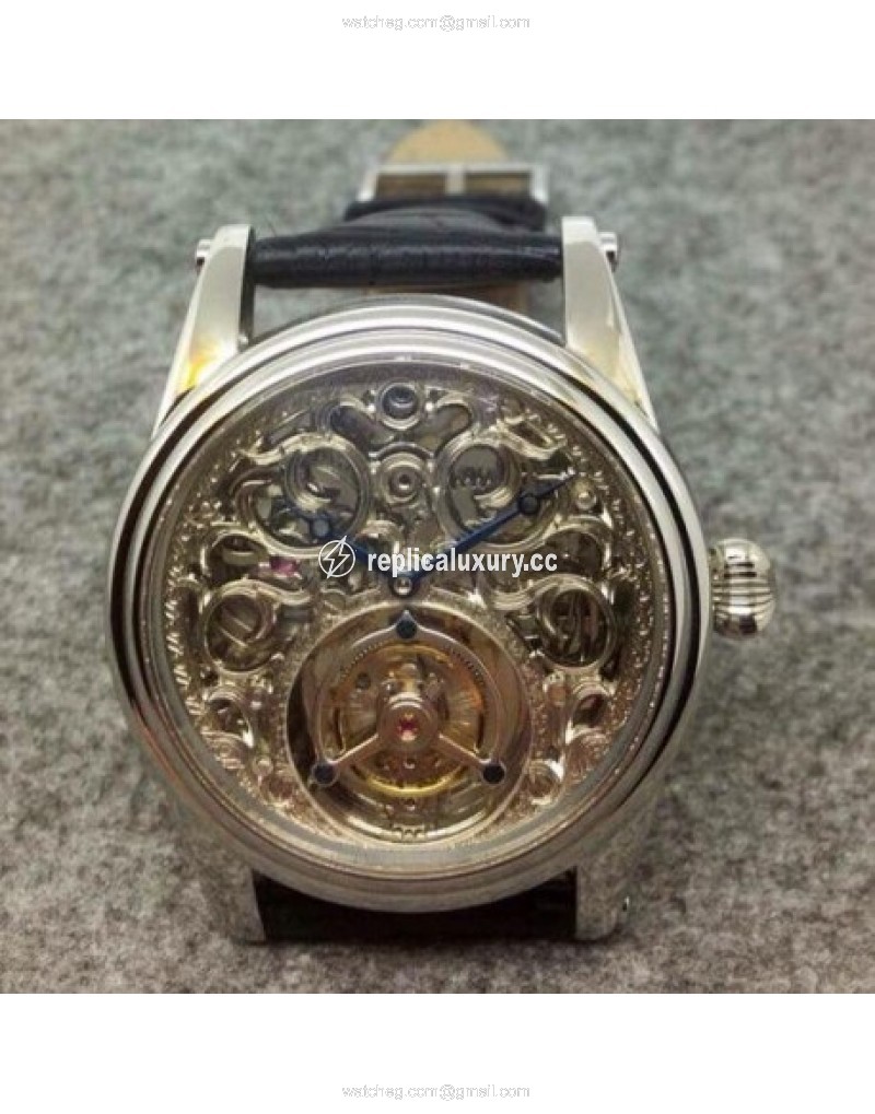 Blancpain Tourbillon Stainless Steel Skeleton 