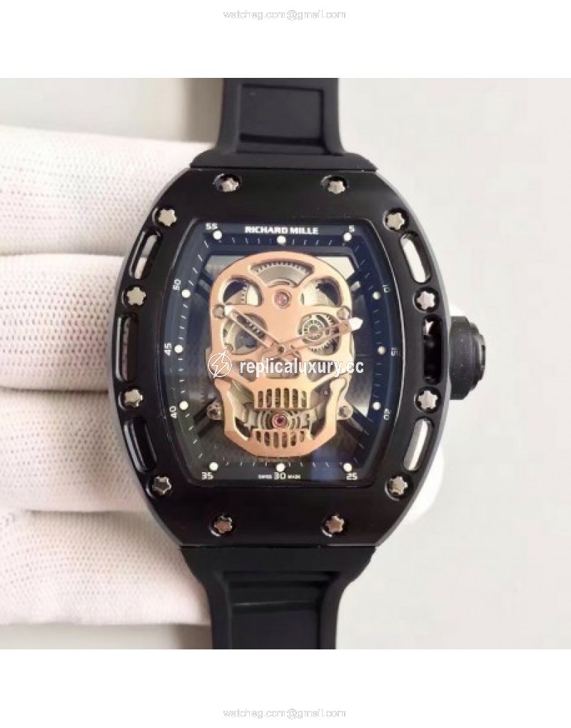 Richard Mille RM052 SF PVD Gold Skull 