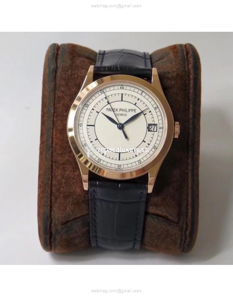 Patek Philippe Calatrava 5296R-001 ZF Rose Gold White 