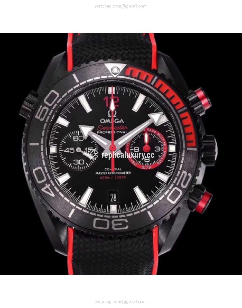 Omega Seamaster Planet Ocean 600M Chronograph Volvo Ocean Race 215.92.46.51.01.002 OM PVD Black 
