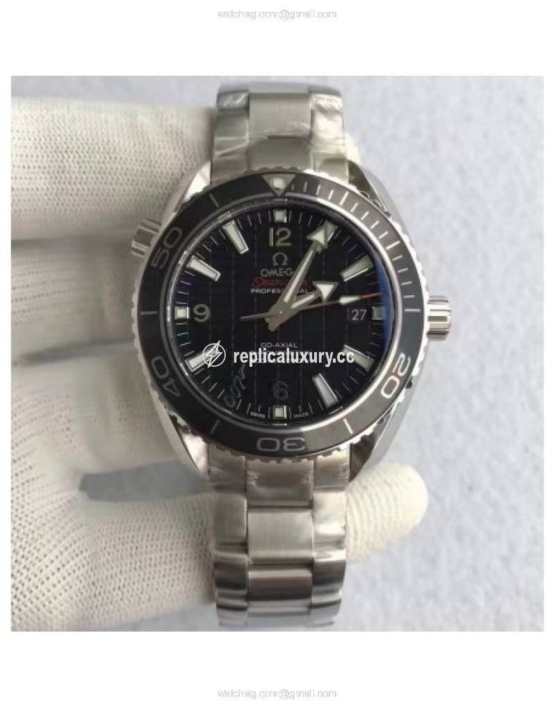 Omega Seamaster Planet Ocean 600M Skyfall Edition KW Stainless Steel Black 007 