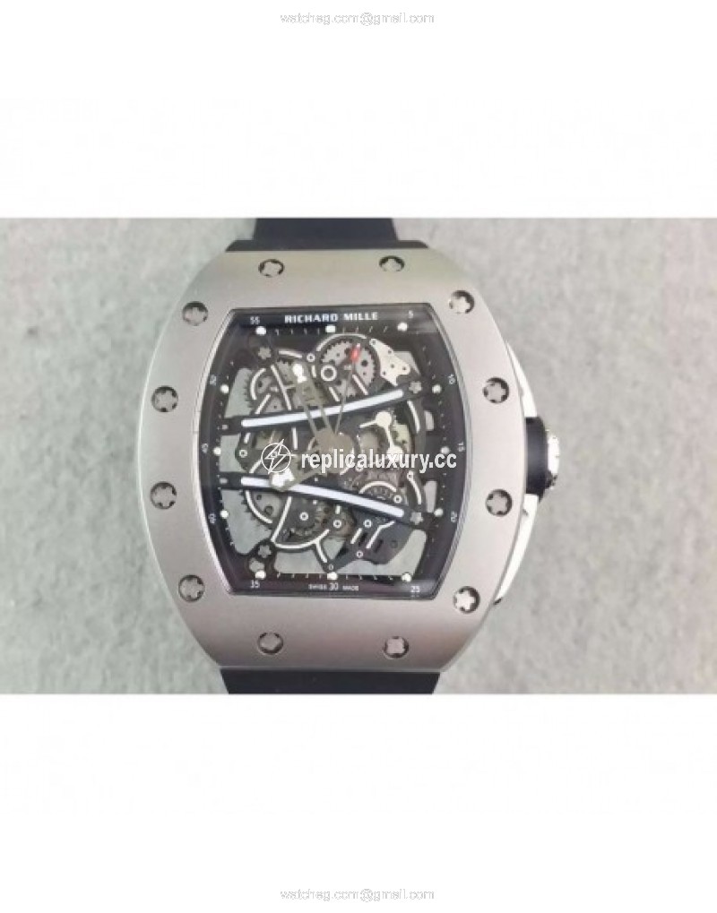 Richard Mille RM61 Titanium Black Skeleton 