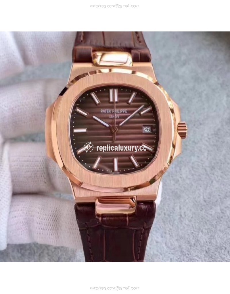 Patek Philippe Nautilus 5711R MK Rose Gold Chocolate 