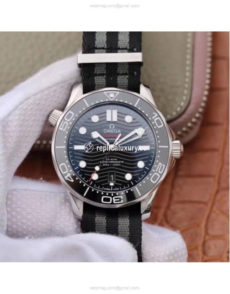 Omega Seamaster Diver 300M Baselworld 2018 VS Stainless Steel Black 