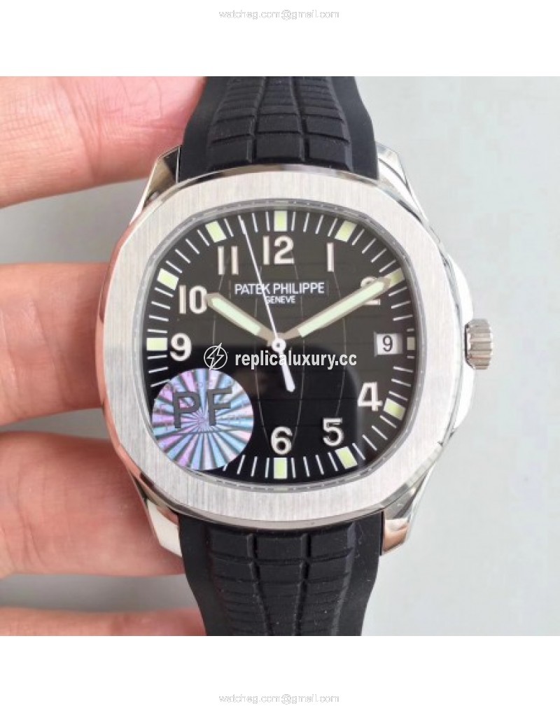 Patek Philippe Aquanaut Jumbo 5167A-001 PF Stainless Steel Black 