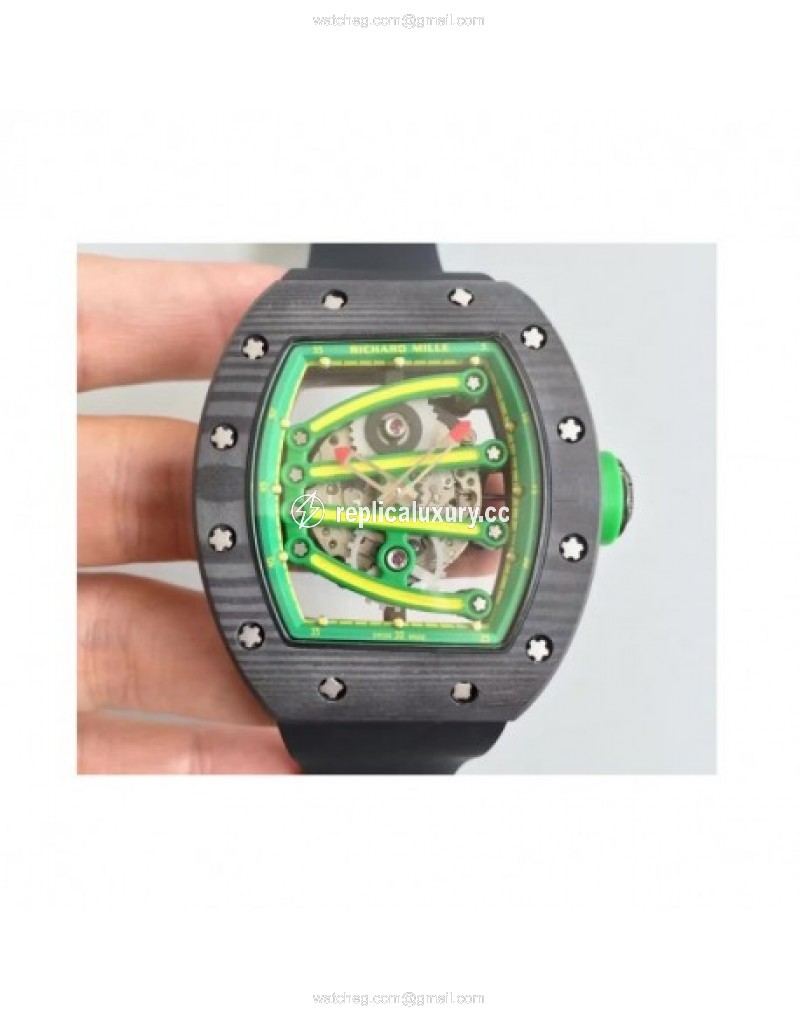 Richard Mille RM59-01A Forged Carbon Green Skeleton 