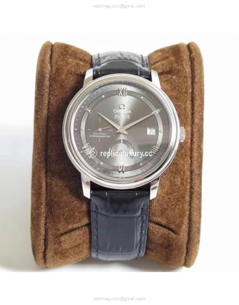 Omega De Ville Prestige Co-Axial Power Reserve 424.13.40.21.06.001 TW Stainless Steel Grey 