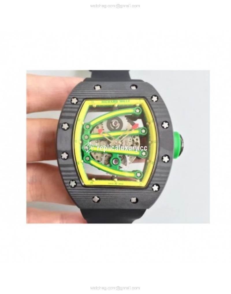 Richard Mille RM59-01A Forged Carbon Yellow Skeleton 