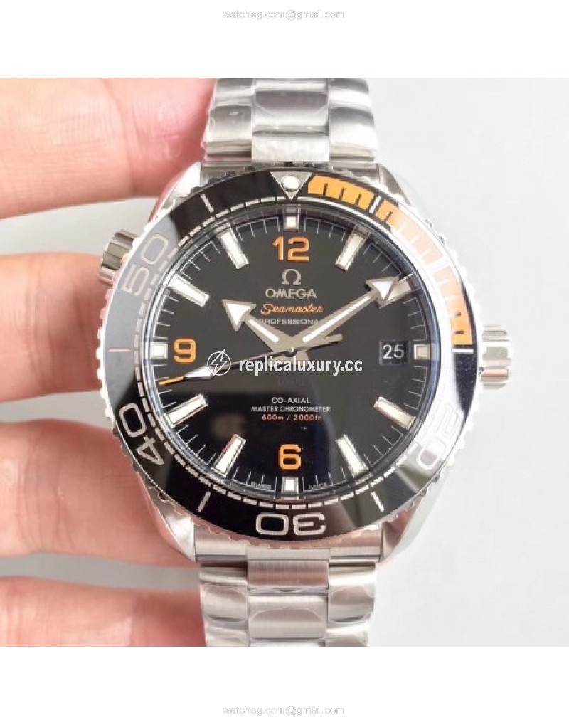 Omega Seamaster Planet Ocean 600M 215.90.44.21.99.001 43.5MM 3S Stainless Steel Black 