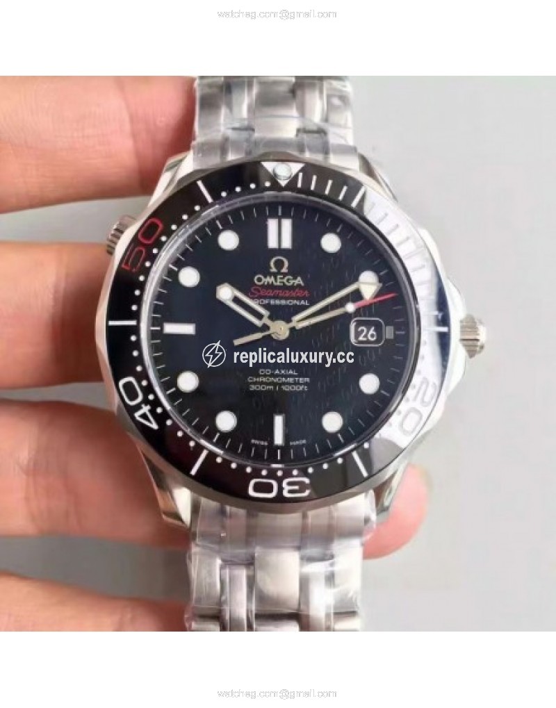 Omega Seamaster 300M James Bond 007 50th Anniversary 212.30.41.20.01.005 JH Stainless Steel Black 