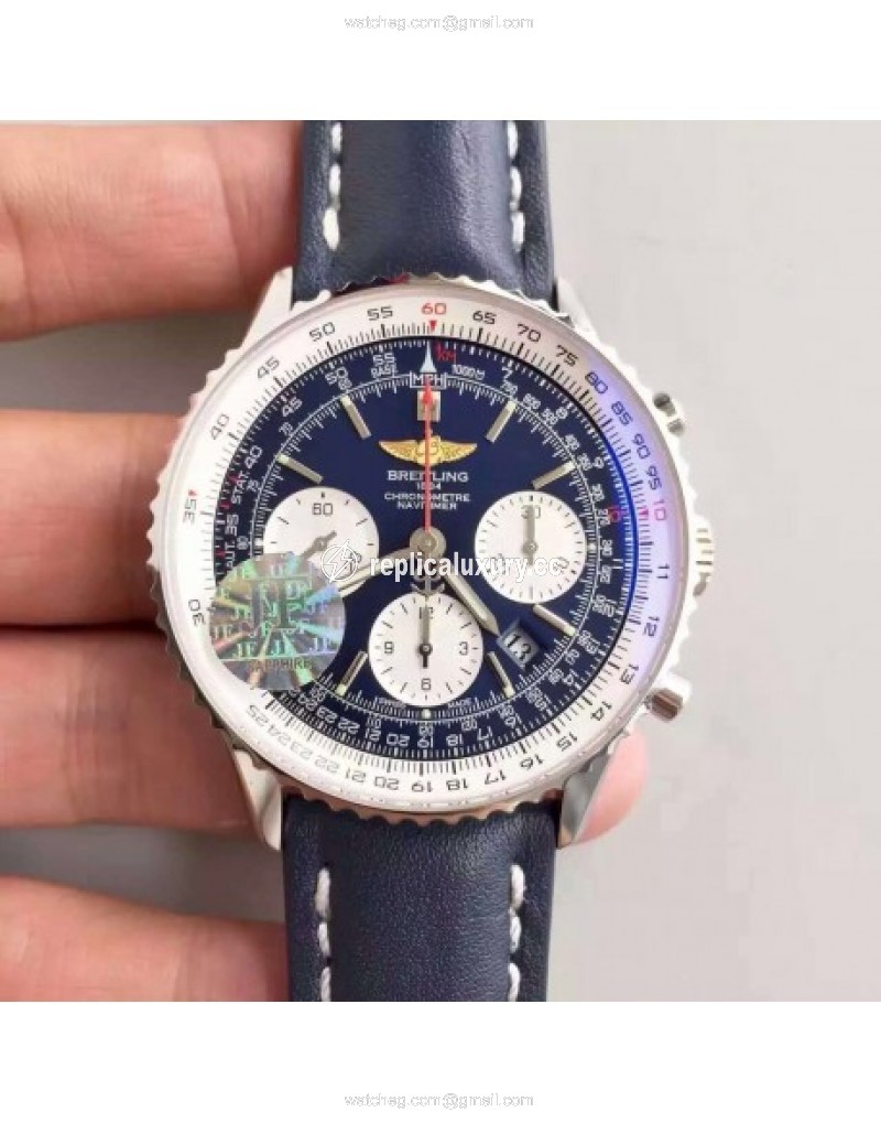 Breitling Navitimer 01 AB012012/BB01/437X/A20BA.1 JF Stainless Steel Blue 