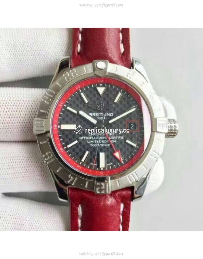Breitling Avenger II GMT A3239011/BC35/433X/A20BA.1 Noob Stainless Steel Carbon Fiber 