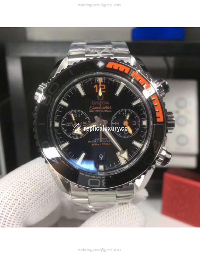 Omega Seamaster Planet Ocean 600M Chronograph 215.30.46.51.01.002 OM V2 Stainless Steel Black 