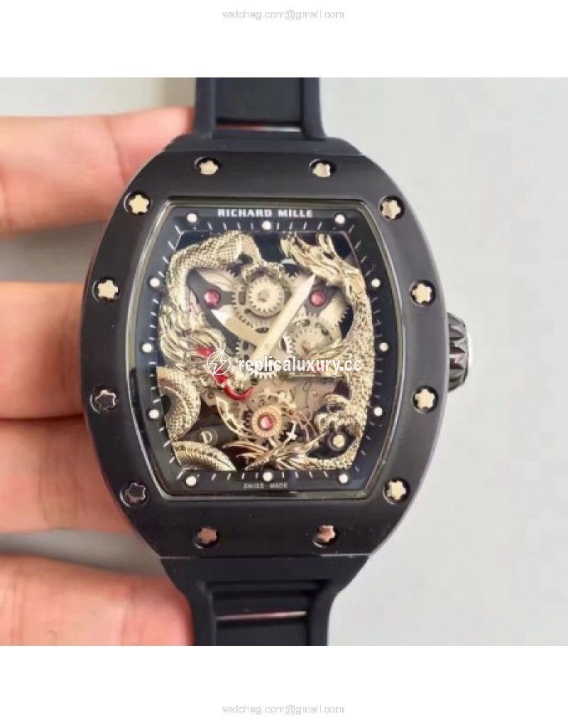 Richard Mille RM57-01 Jackie Chan PVD Silver 