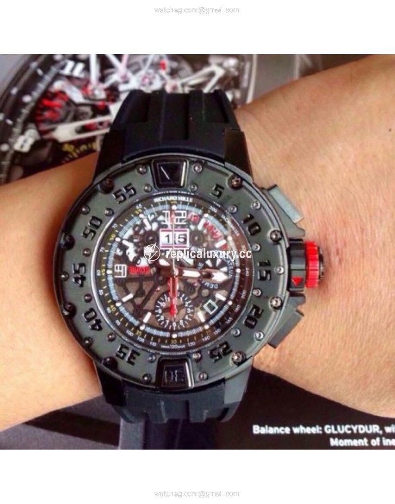 Richard Mille RM032 PVD Black 