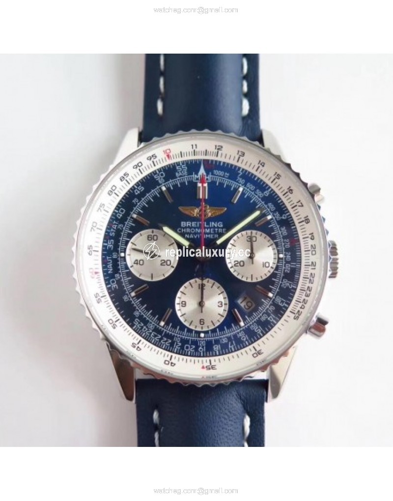Breitling Navitimer 01 AB0121211 AI Stainless Steel Blue 