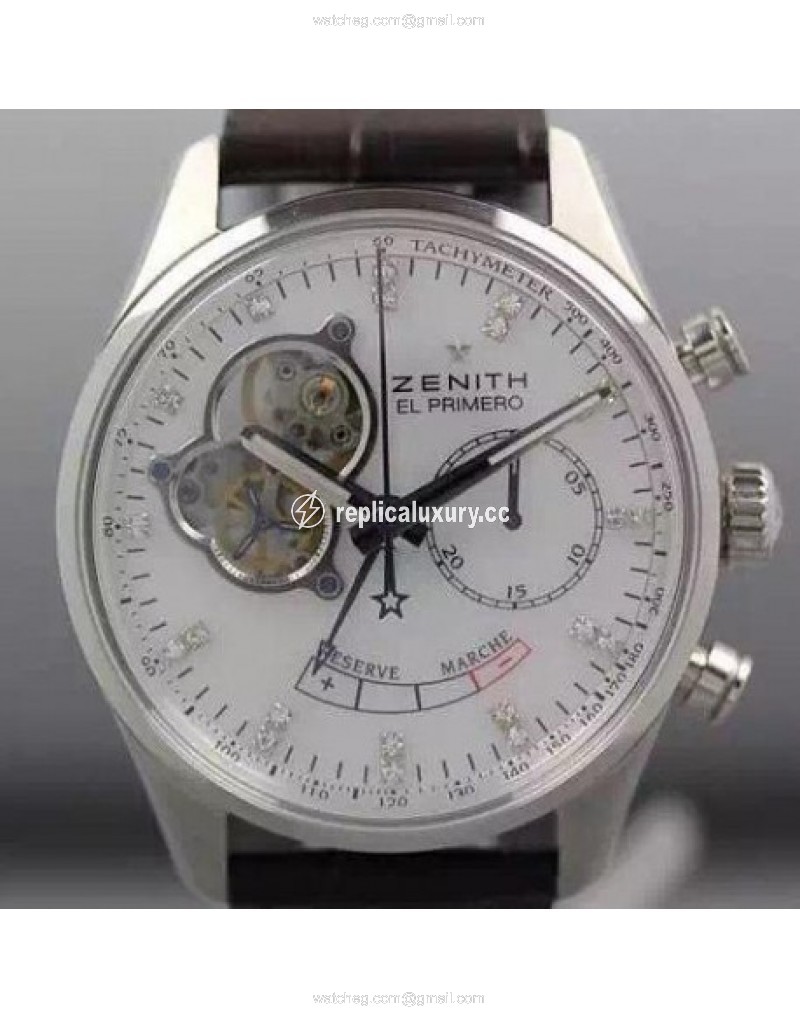 Zenith El Primero SS AXF White 