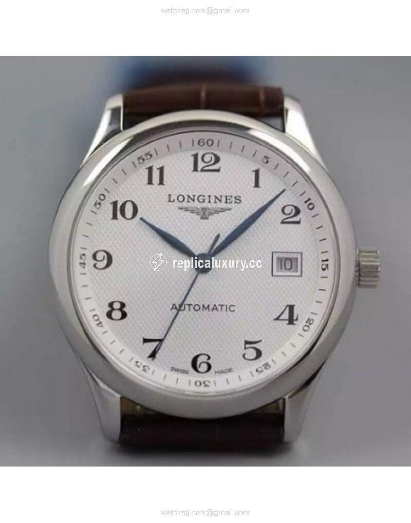 Longines Master Collection Stainless Steel White 