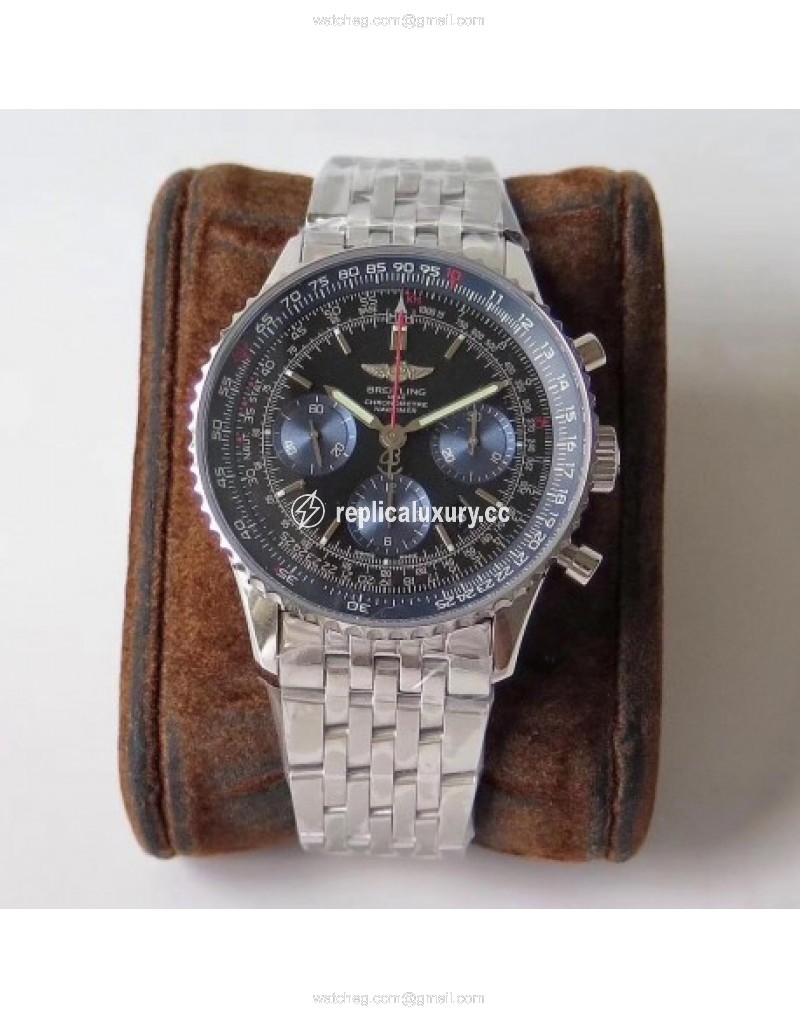 Breitling Navitimer 01 AB012012 AI Stainless Steel Black 