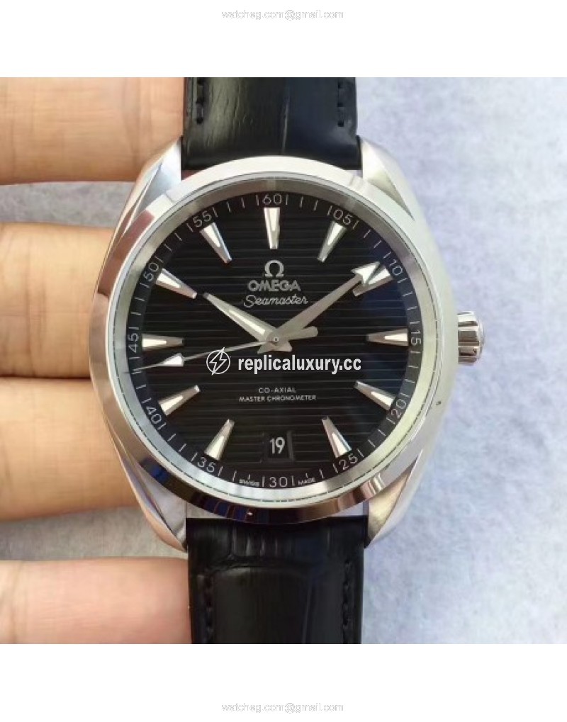 Omega Seamaster Aqua Terra 150M Master Co-Axial Baselworld 2017 XF Stainless Steel Black 