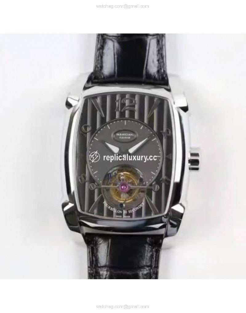 Parmigiani Fleurier Kalpa XL Tourbillon Stainless Steel Black 