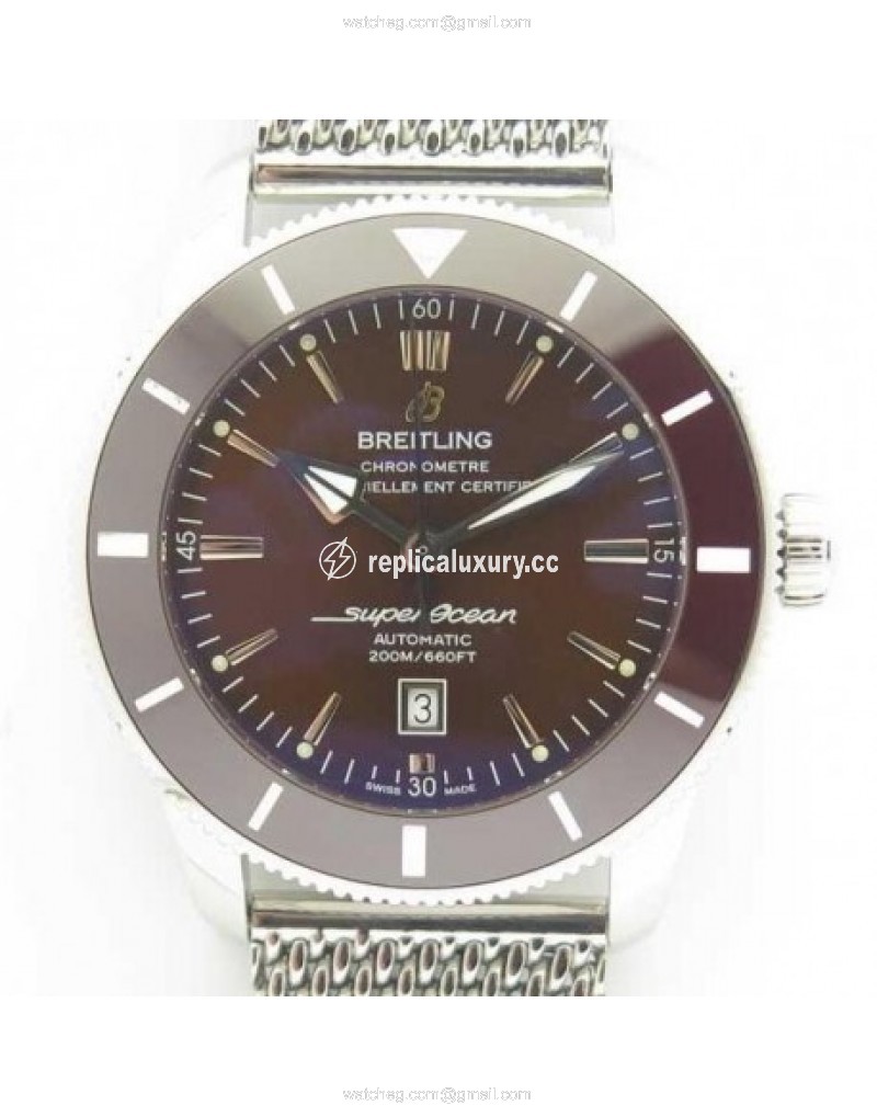 Breitling Superocean Heritage II 46MM AB202033/Q618/152A Noob Stainless Steel Chocolate 