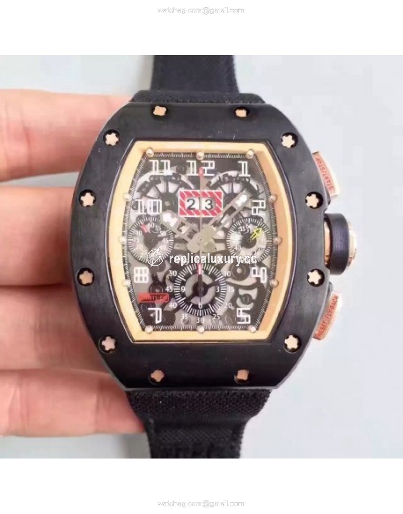 Richard Mille RM011-FM Ceramic Yellow Skeleton 