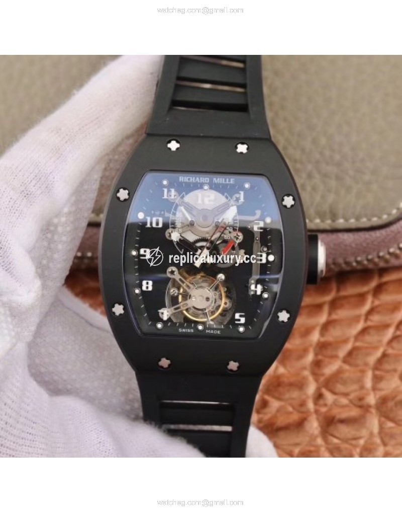 Richard Mille RM001 Tourbillon JB Ceramic Black 