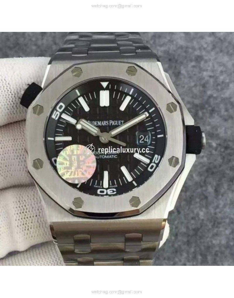 Audemars Piguet Royal Oak Offshore Diver 15710 Stainless Steel Black 