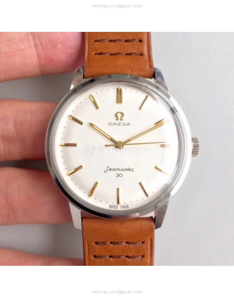 Omega Seamaster 30 135.007 1962 UT Stainless Steel White 