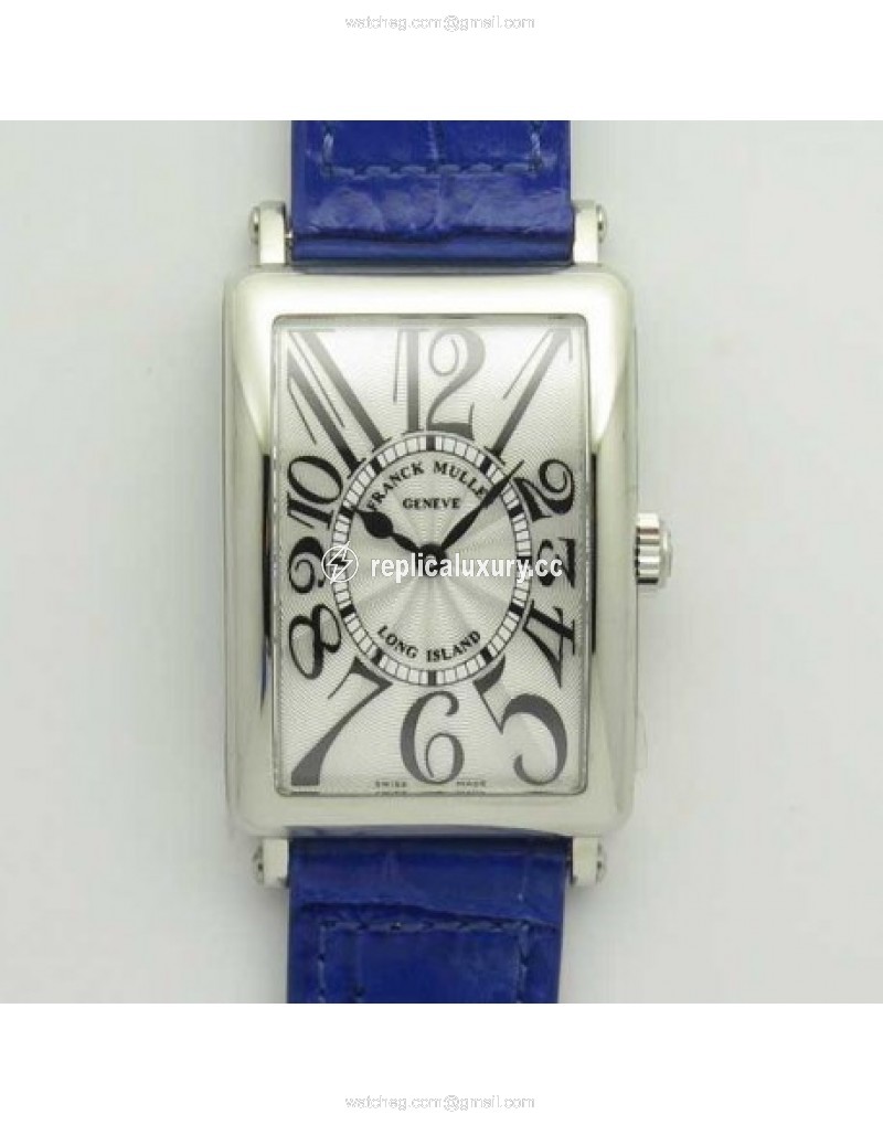 Franck Muller Ladies Long Island 1952 952 QZ GF Stainless Steel Silver 