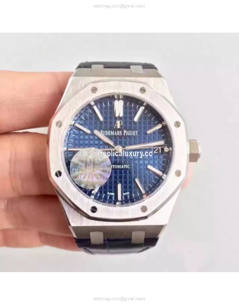 Audemars Piguet Royal Oak 15450 JF Stainless Steel Blue 