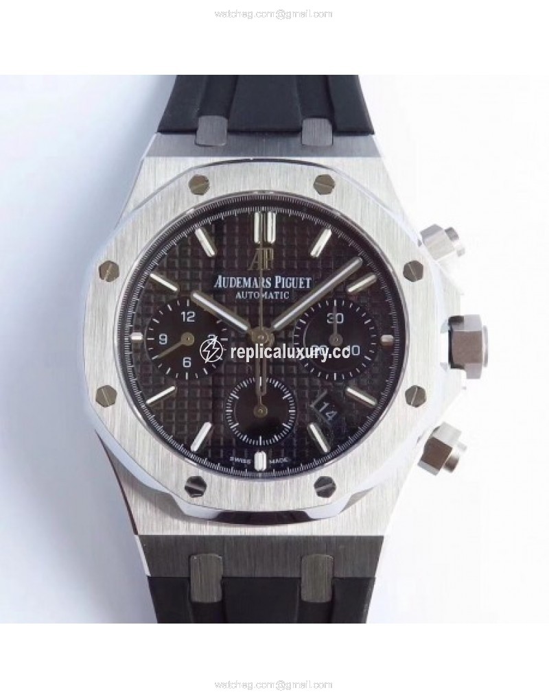 Audemars Piguet Royal Oak Chronograph 26331 JH Stainless Steel Black 
