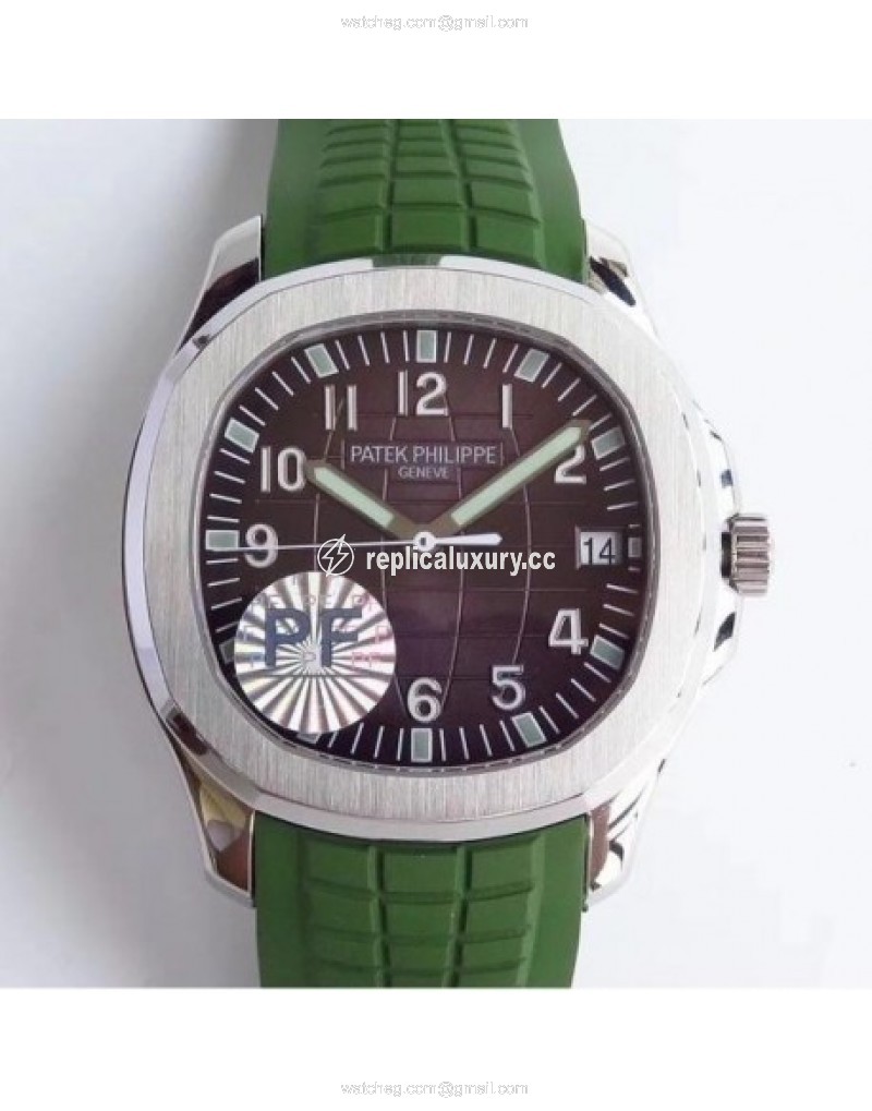 Patek Philippe Aquanaut Jumbo 5167A-001 PF Stainless Steel Brown 