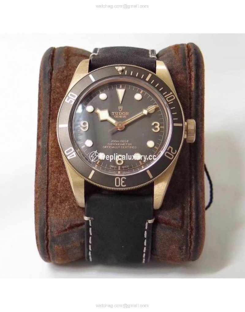 Tudor Heritage Black Bay Bronze M79250BA ZF V2 Bronze Antracite 