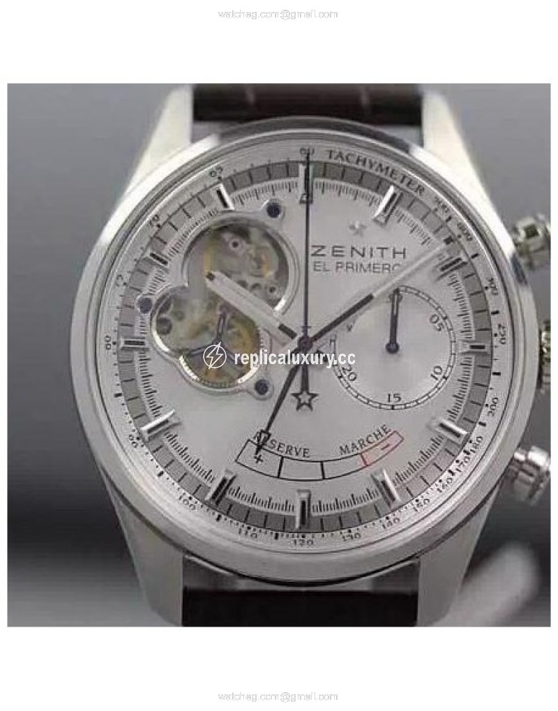 Zenith El Primero SS AXF Silver 
