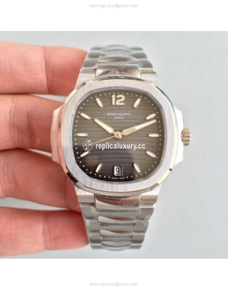 Patek Philippe Nautilus Ladies 7118/1A-011 PF Stainless Steel Anthracite 