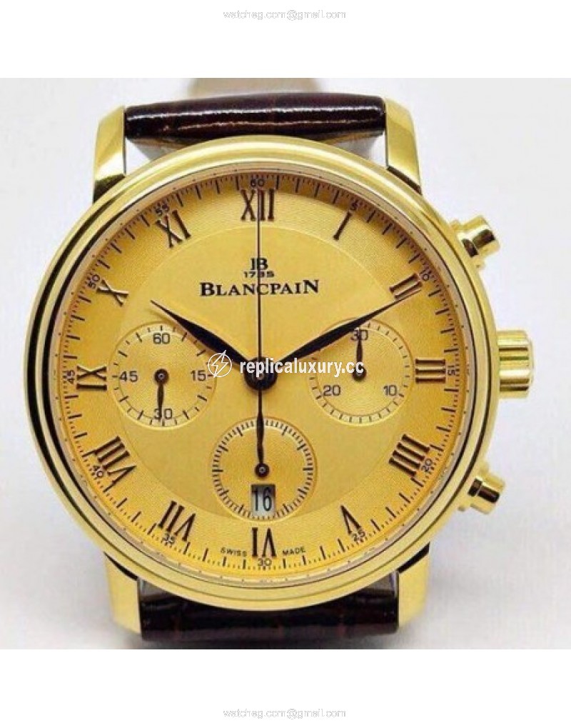 Blancpain Villeret Rose Gold Gold 