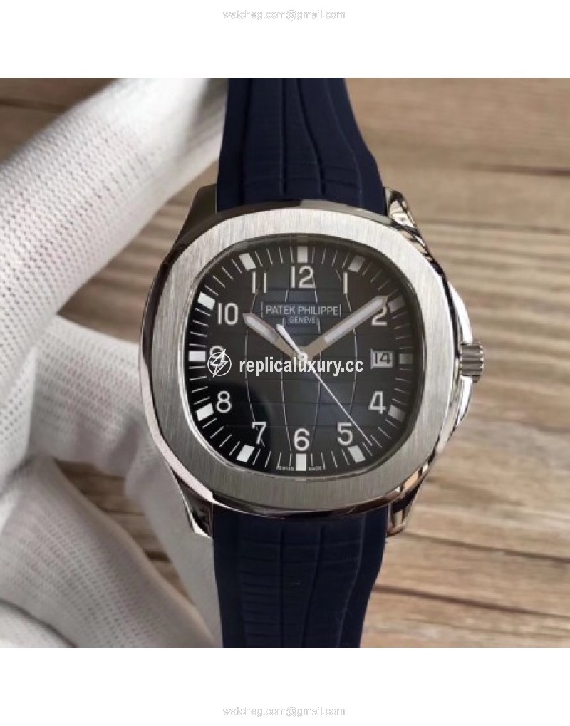 Patek Philippe Aquanaut 5168G-001 PP Stainless Steel Blue 