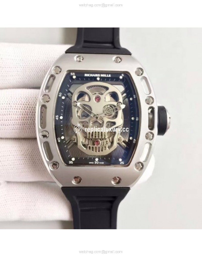 Richard Mille RM052 SF Titanium Skull & Black 