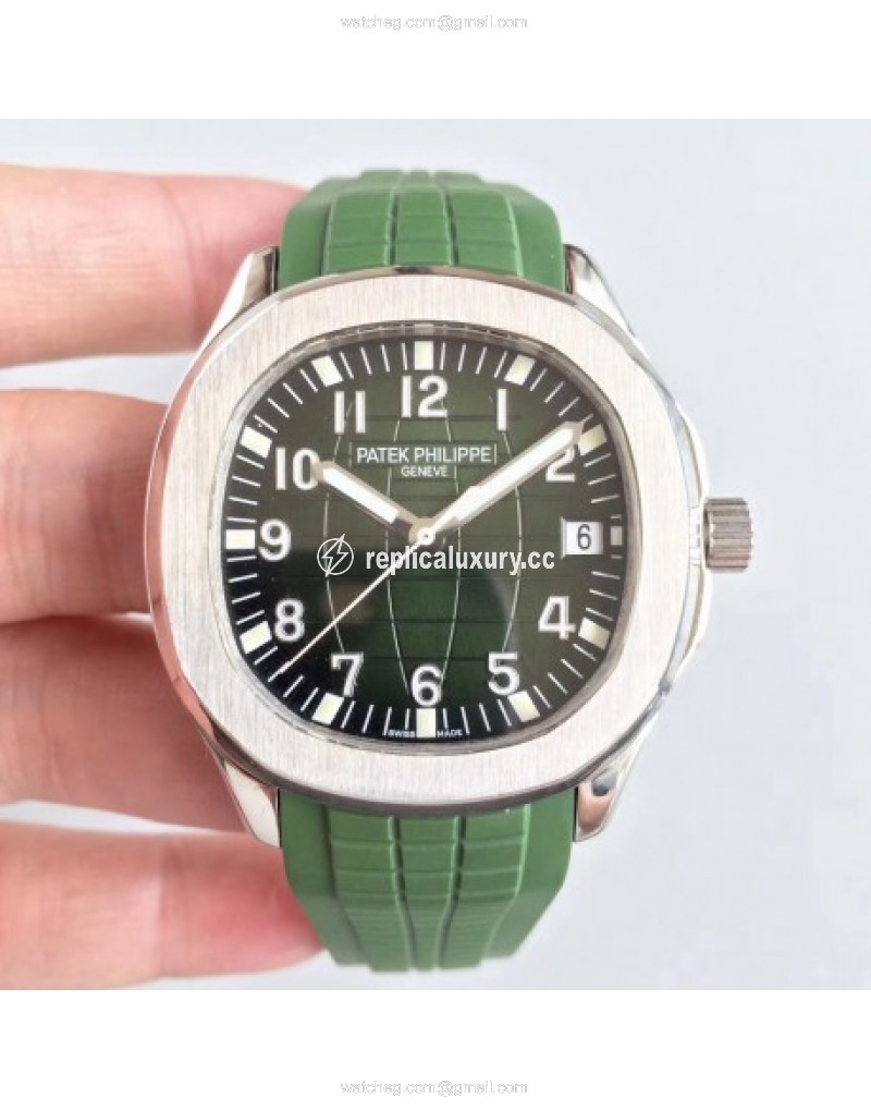 Patek Philippe Aquanaut Jumbo 5167A MP Stainless Steel Green 