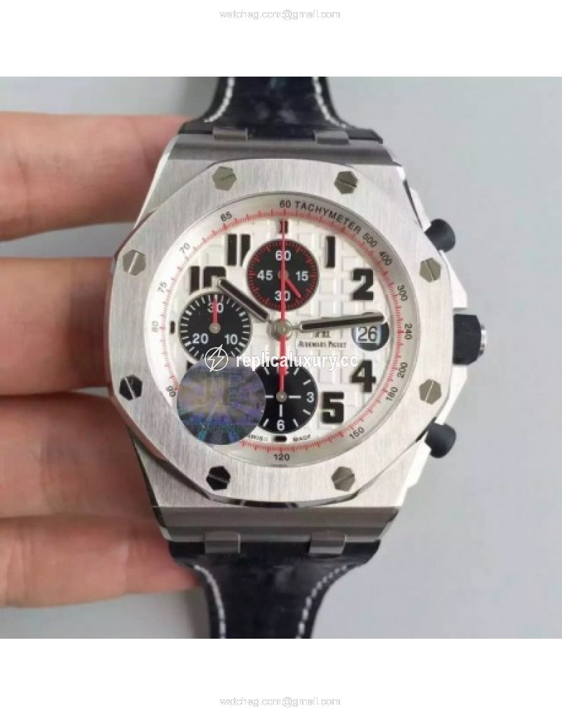 Audemars Piguet Royal Oak Offshore Panda 26170ST.OO.D101CR.02 JF V2 Stainless Steel White 