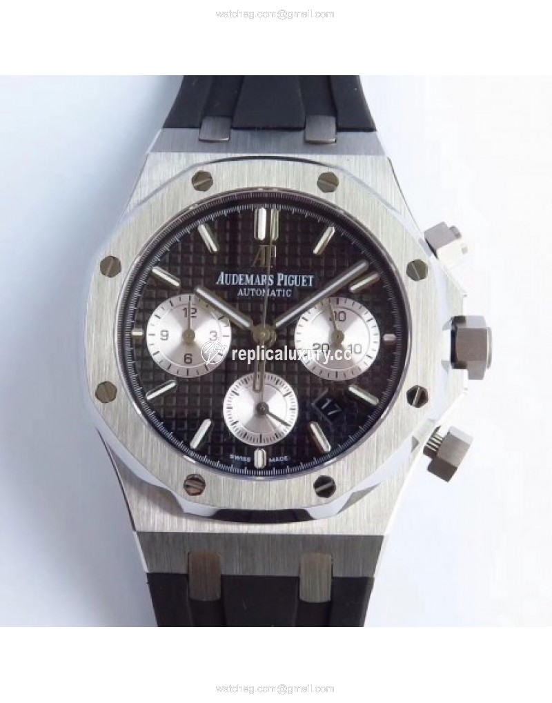 Audemars Piguet Royal Oak Chronograph 26331 JH Stainless Steel Black 