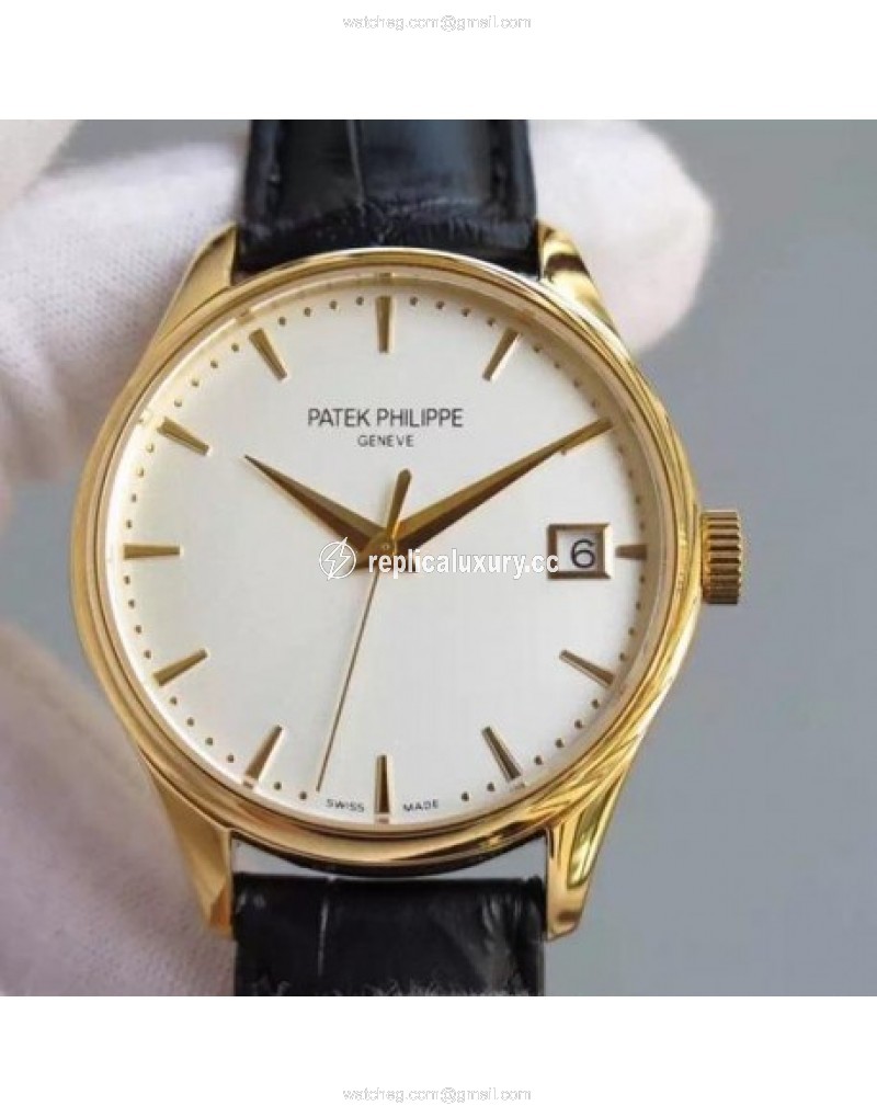 Patek Philippe Calatrava 5227 Yellow Gold White 