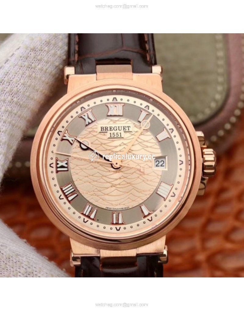Breguet Marine 5517BR/12/9ZU V9 Rose Gold Rose Gold 