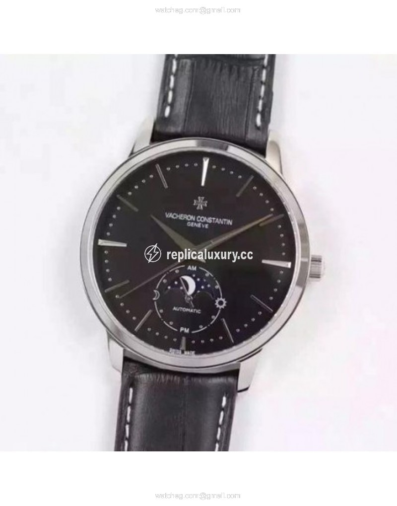 Vacheron Constantin Patrimony 81180 Stainless Steel Black 