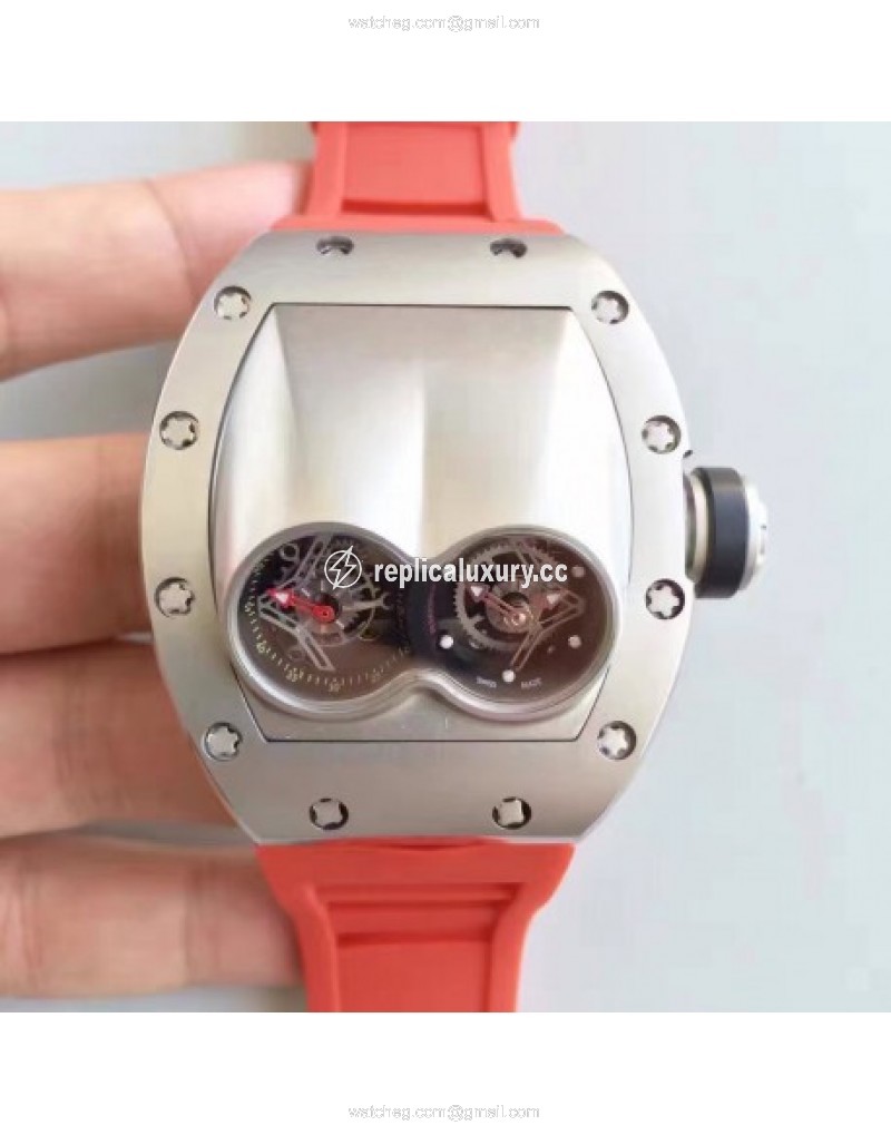 Richard Mille RM053 Pablo MacDonough Tourbillon Stainless Steel Black 