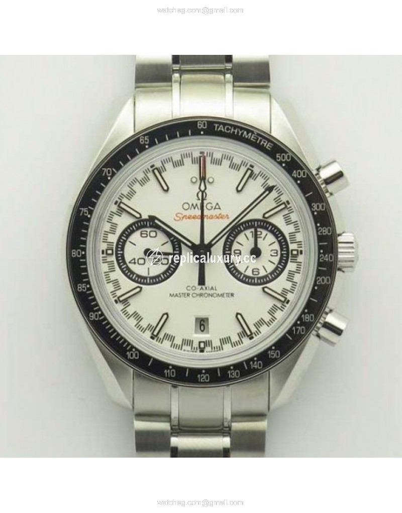 Omega Speedmaster Racing Master Chronograph 44.25MM 329.30.44.51.04.001 OM Stainless Steel White 